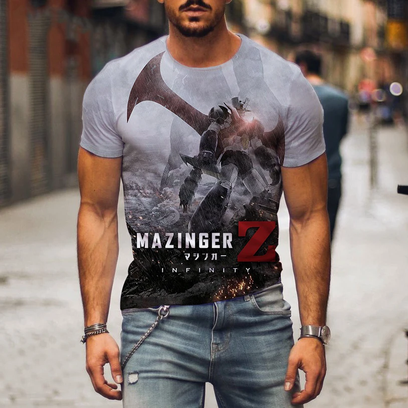 2026 Mazinger Z Anime Mecha 3D - Summer Clothing Over 50 recensie en prijs