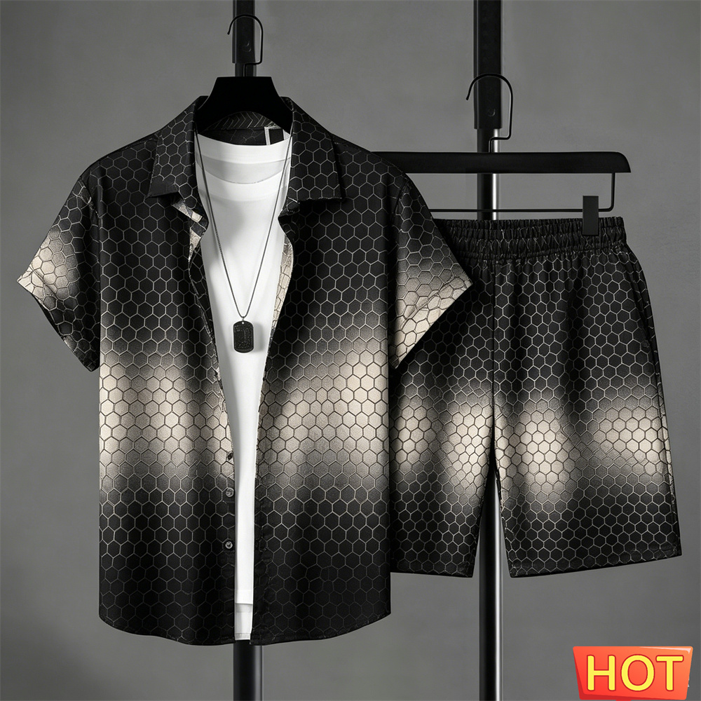 Summer Outfits Man Shirt Set G - Summer Clothing Sets Men recensie en prijs