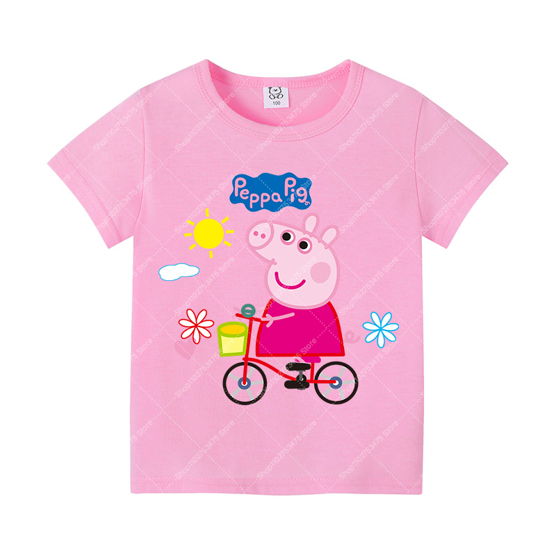 Kids Girl Cute Cotton T-shirt  - Summer Clothing Cartoon recensie en prijs