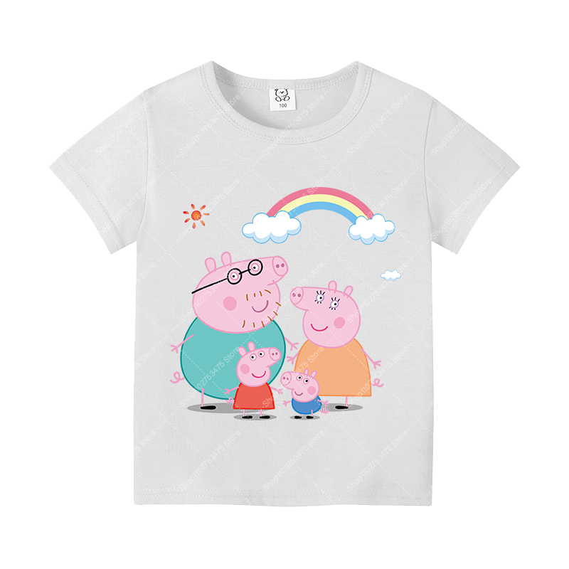 Kids Girl Cute Cotton T-shirt  - Summer Clothing Cartoon recensie en prijs