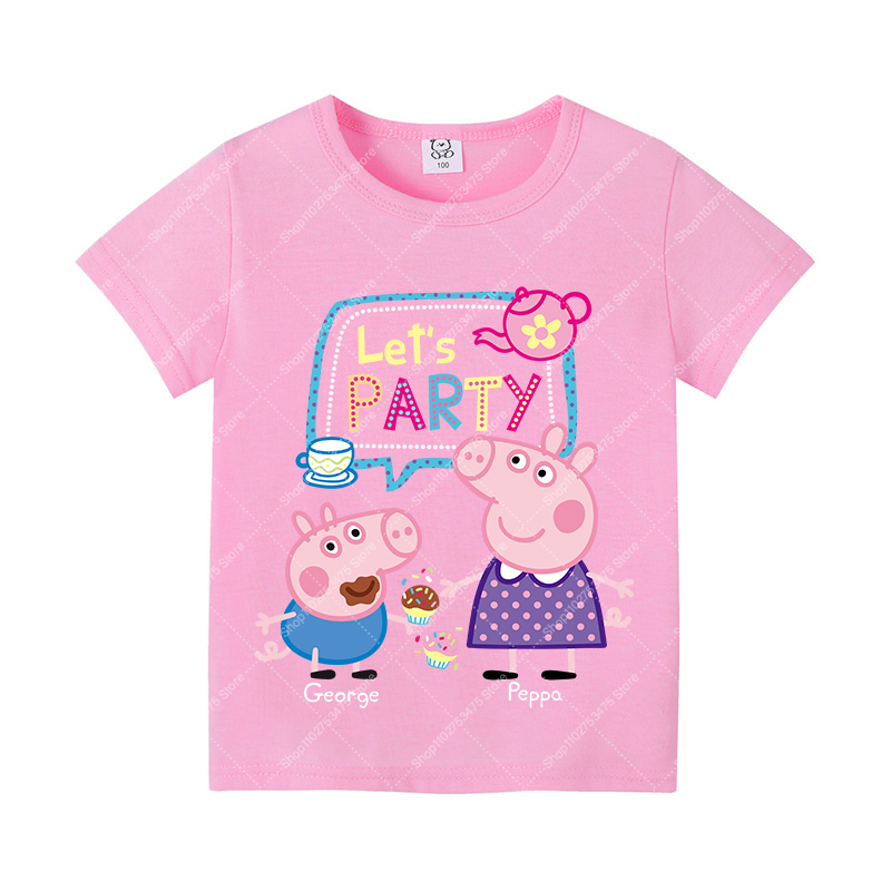 Kids Girl Cute Cotton T-shirt  - Summer Clothing Cartoon recensie en prijs