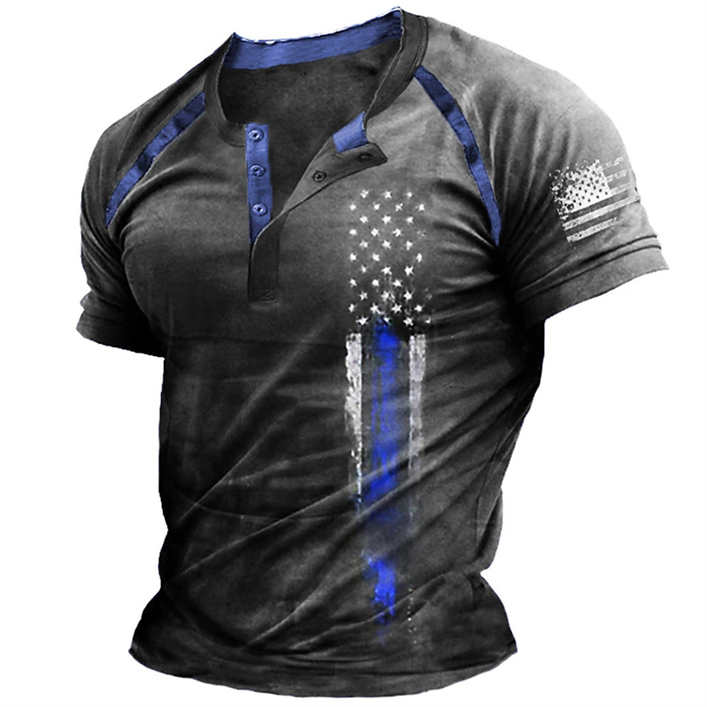 Funny 3D American Flag Print M - Summer Clothes Fashion recensie en prijs