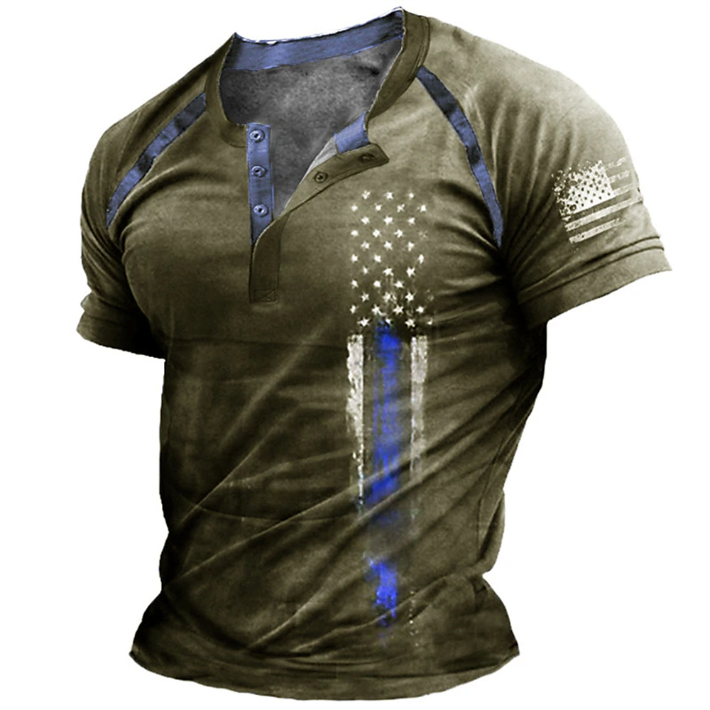 Funny 3D American Flag Print M - Summer Clothes Fashion recensie en prijs