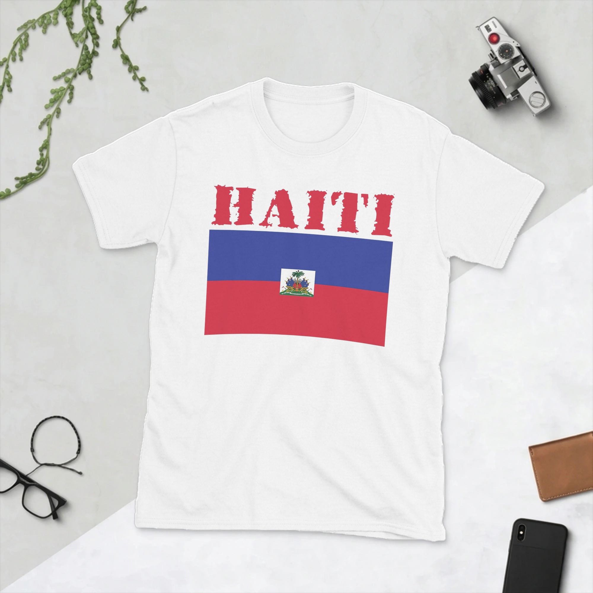 Men T-Shirt Haiti Flag Fashion - Summer Clothing Ideas Men recensie en prijs