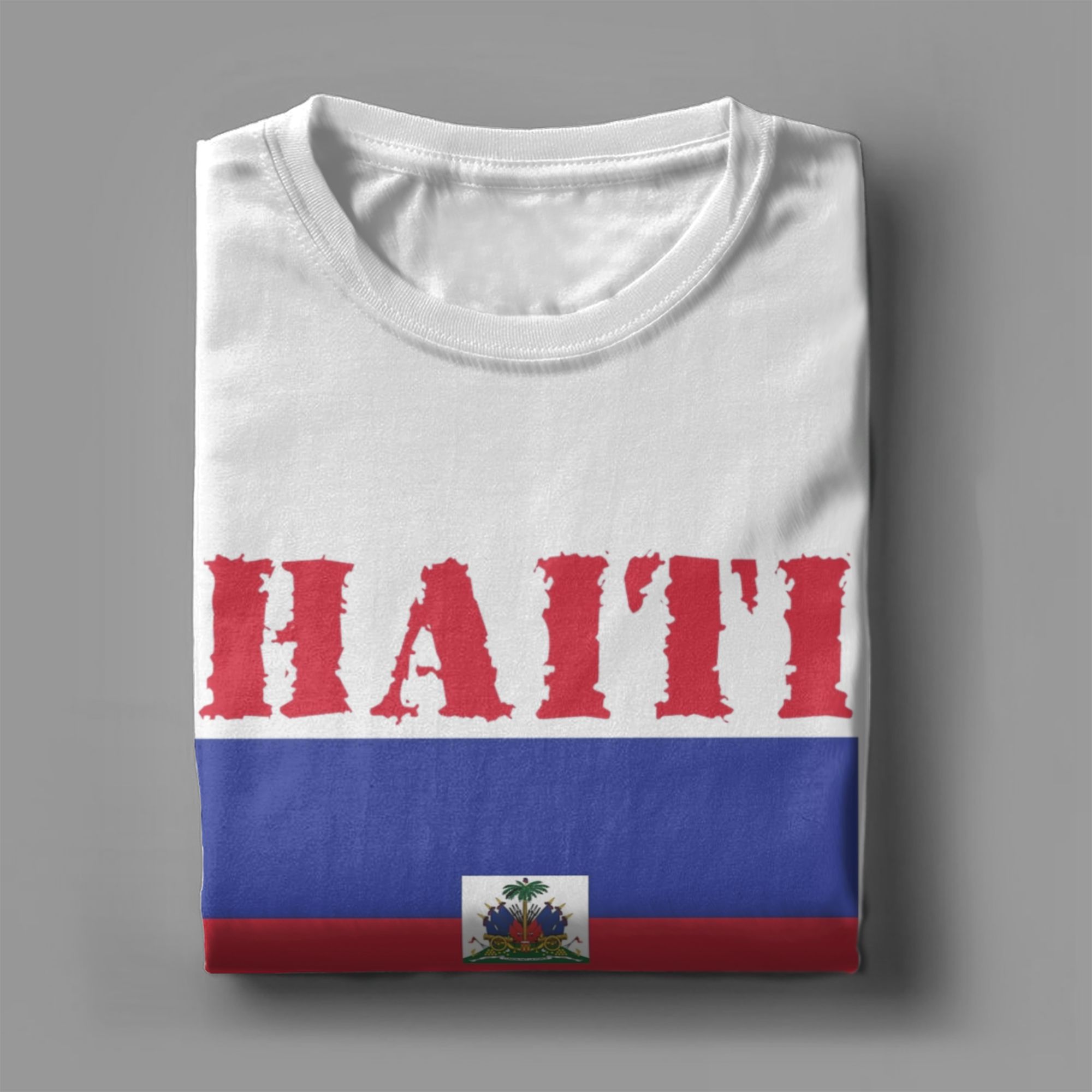 Men T-Shirt Haiti Flag Fashion - Summer Clothing Ideas Men recensie en prijs
