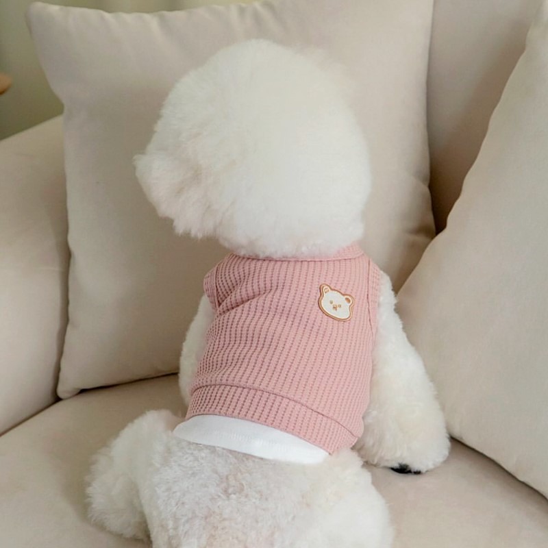 Yellow Waffle Pet Clothes Summ - Soft Summer Yellow Clothing recensie en prijs