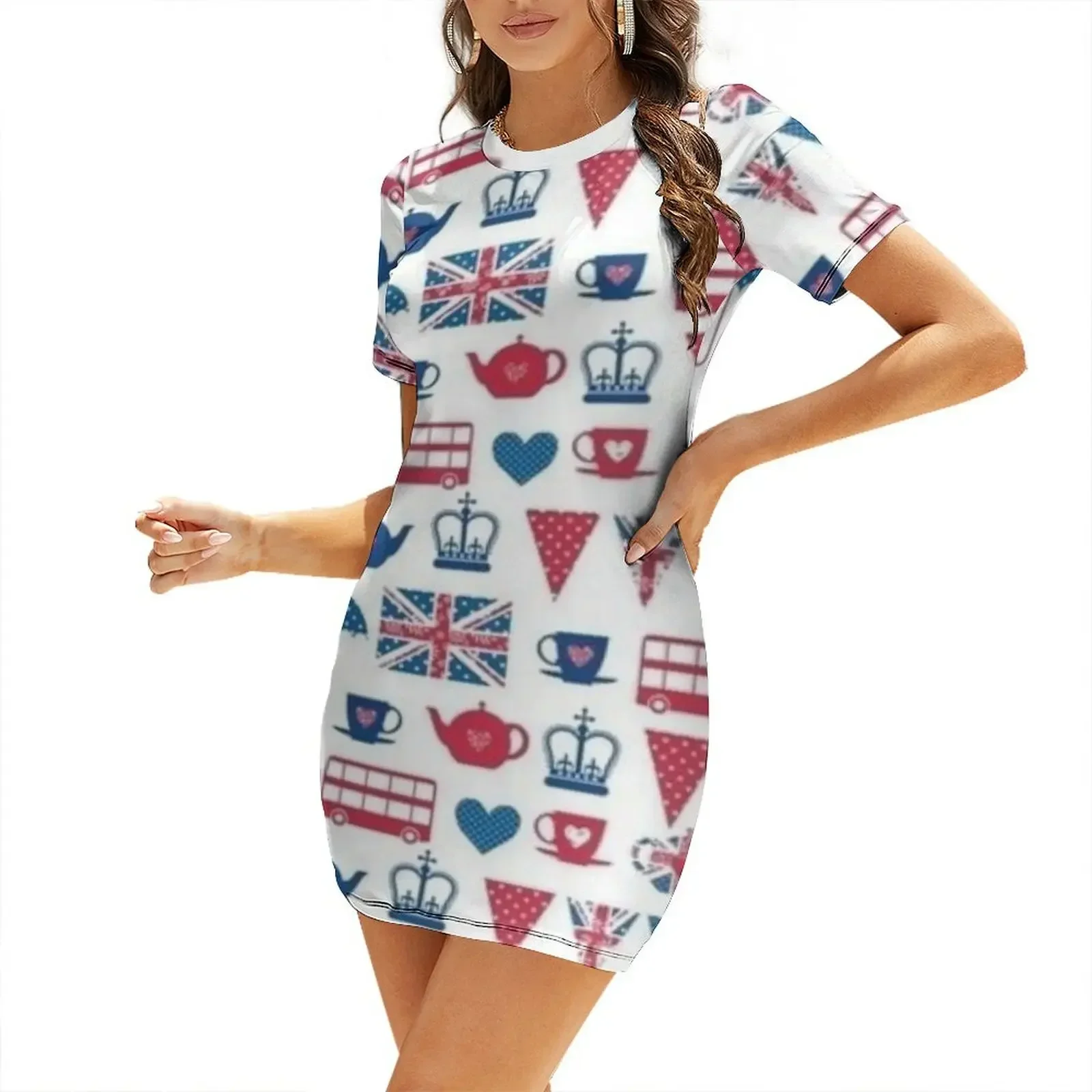 United Kingdom Pattern - UK Fl - Summer Clothing Women Uk recensie en prijs