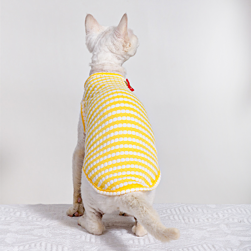 Summer T-Shirt for Sphynx Cat  - Soft Summer Yellow Clothing recensie en prijs