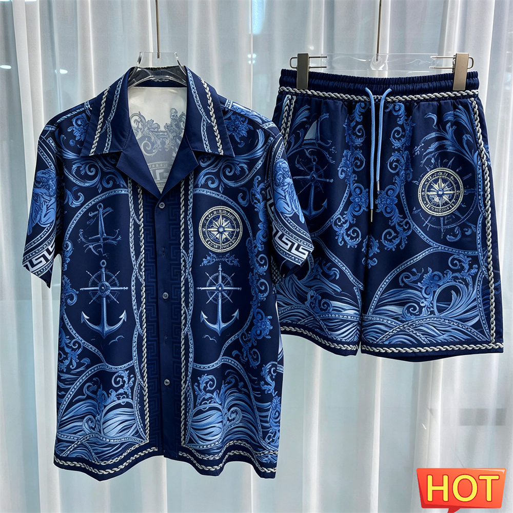 Sailor Pattern Men's Shirt Set - Summer Clothing Sets Men recensie en prijs