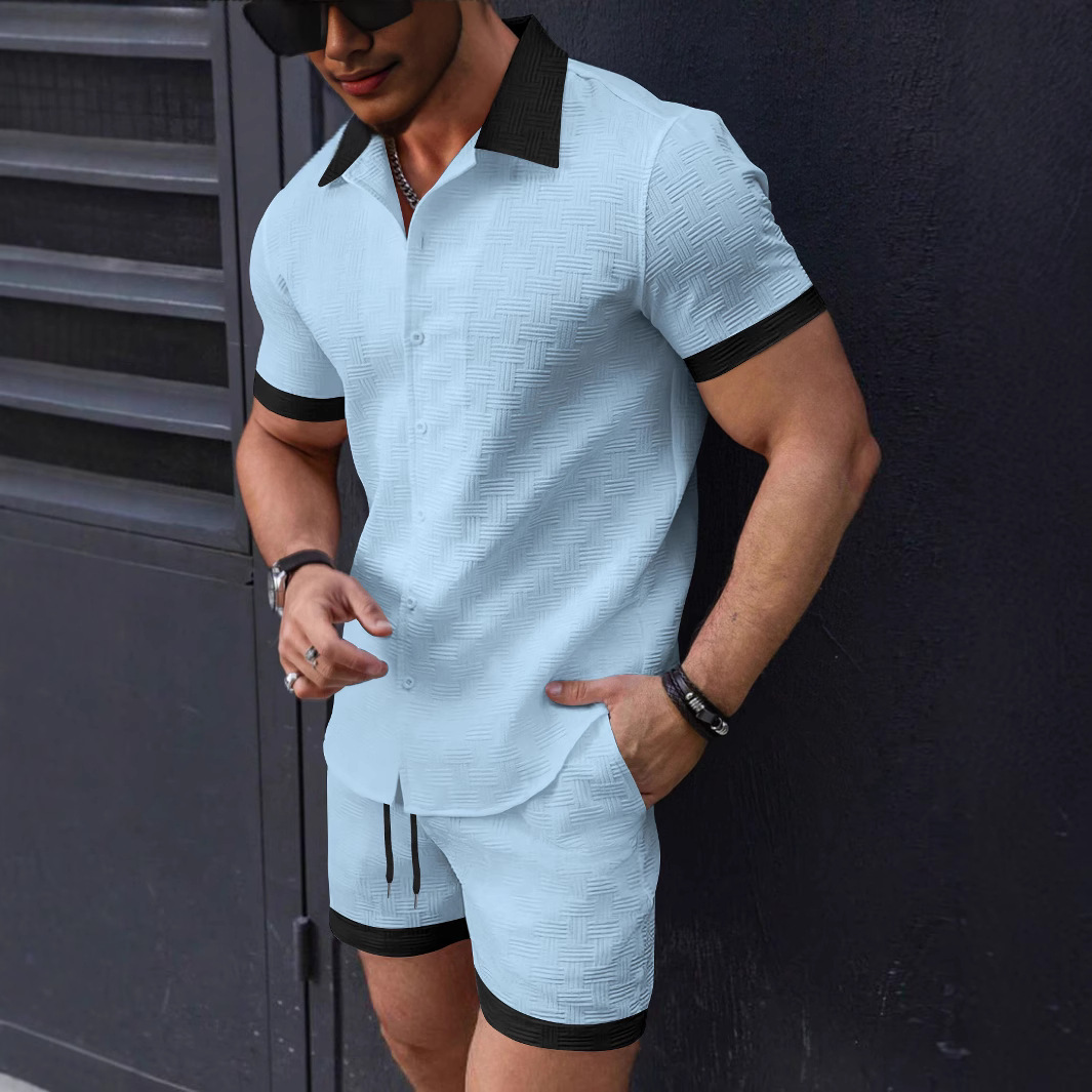 Matching Sets Trend Men Suit   - Summer Clothing Sets Men recensie en prijs