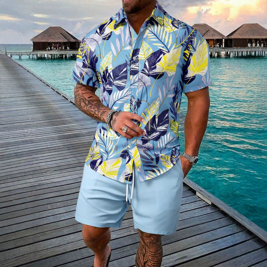 Fresh Summer Plant Printed Shi - Summer Youth Clothing recensie en prijs