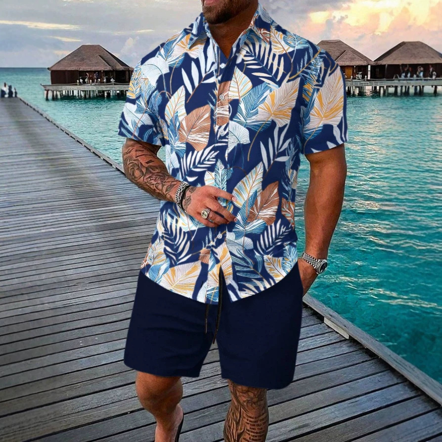Fresh Summer Plant Printed Shi - Summer Youth Clothing recensie en prijs