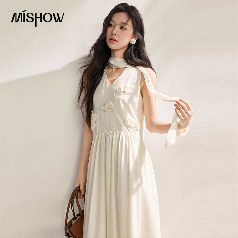 MISHOW Women's Lyocell 3D Flow - Sundress Midi Floral recensie en prijs