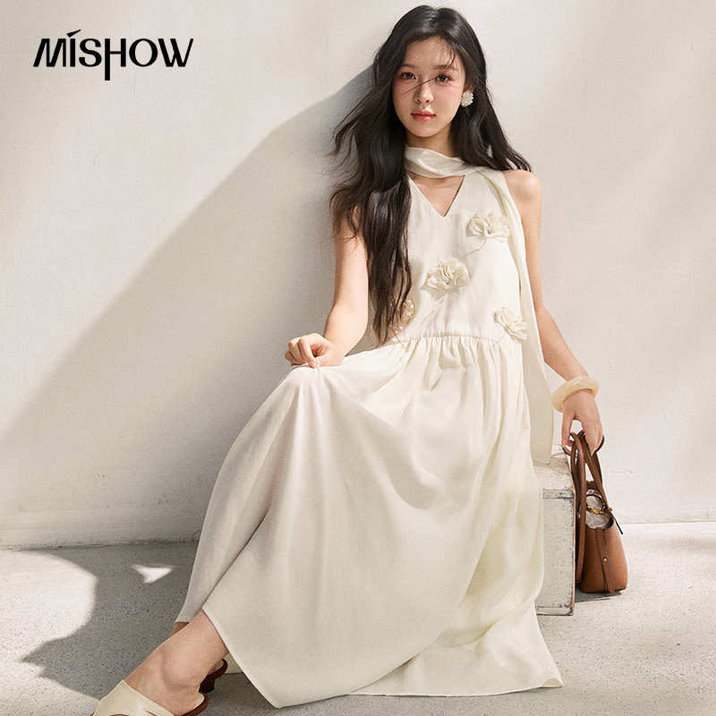 MISHOW Women's Lyocell 3D Flow - Sundress Midi Floral recensie en prijs