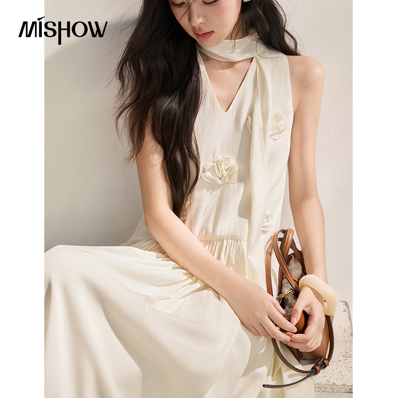 MISHOW Women's Lyocell 3D Flow - Sundress Midi Floral recensie en prijs