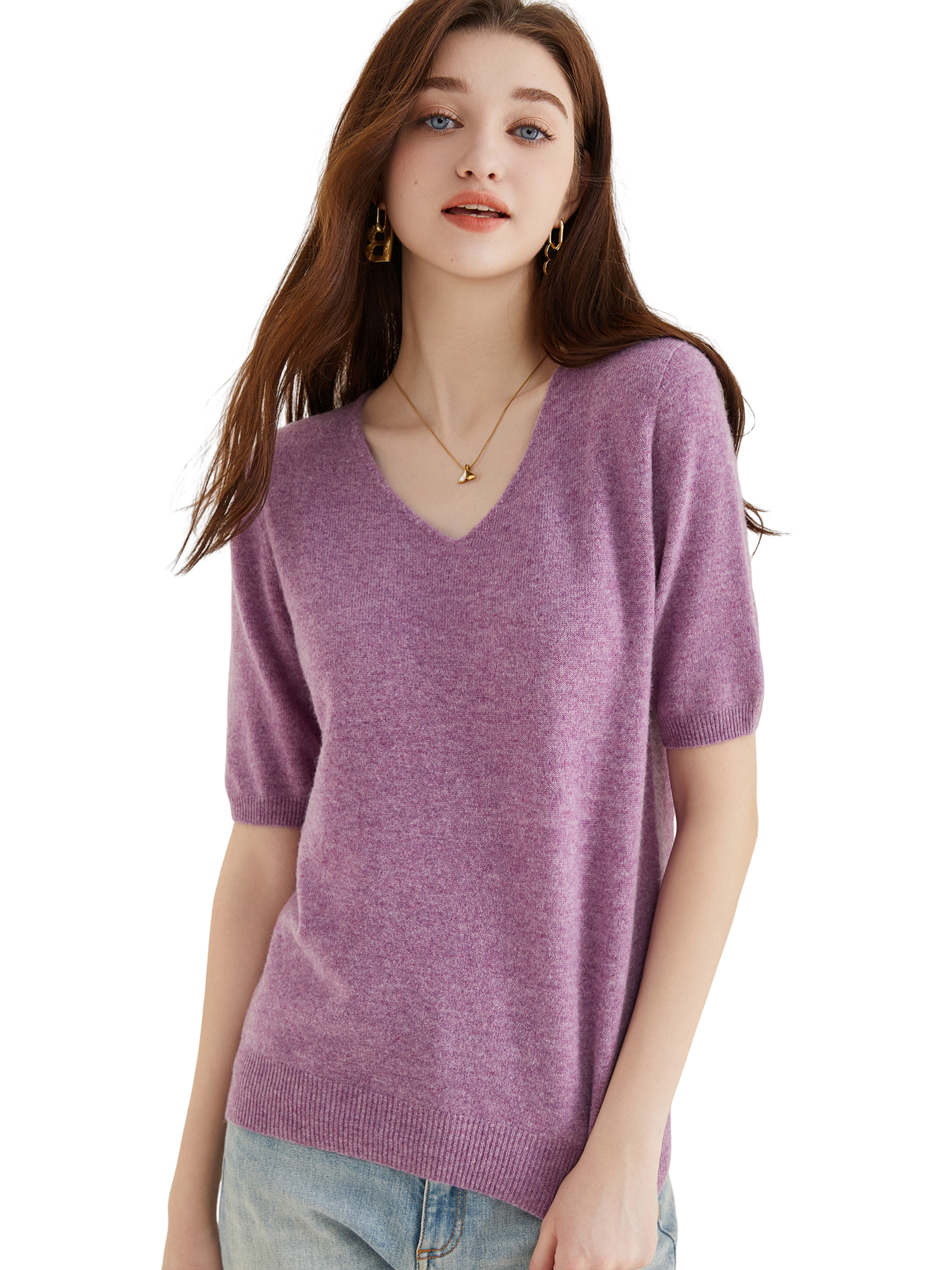 Women's Sweater 100% Merino Wo - Summer Clothing Yarn recensie en prijs