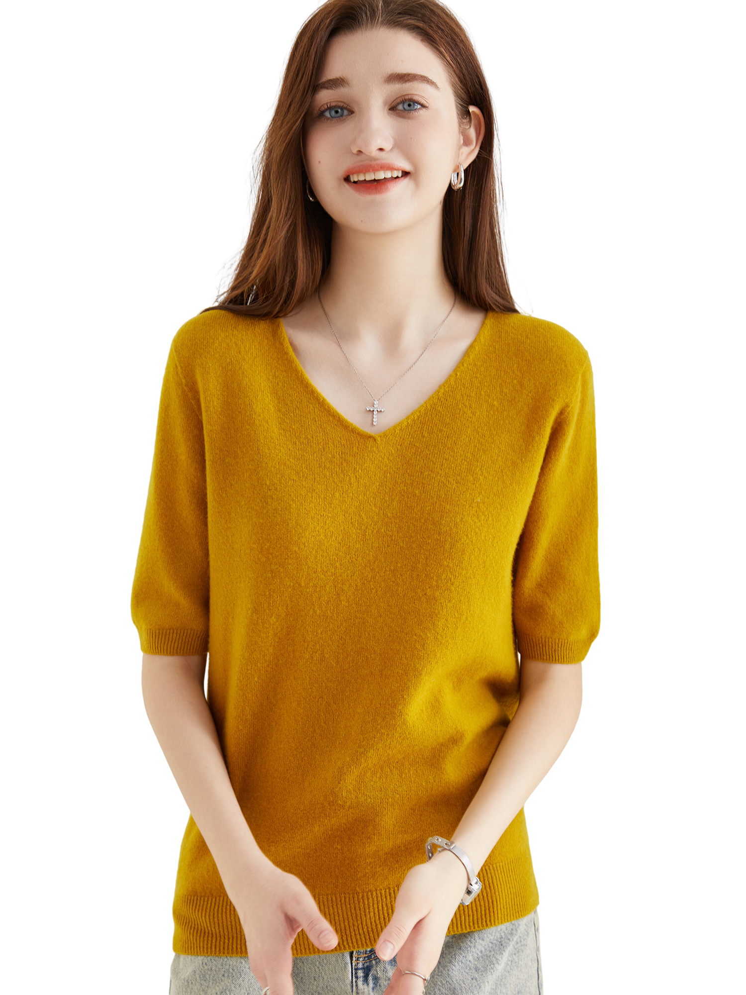 Women's Sweater 100% Merino Wo - Summer Clothing Yarn recensie en prijs