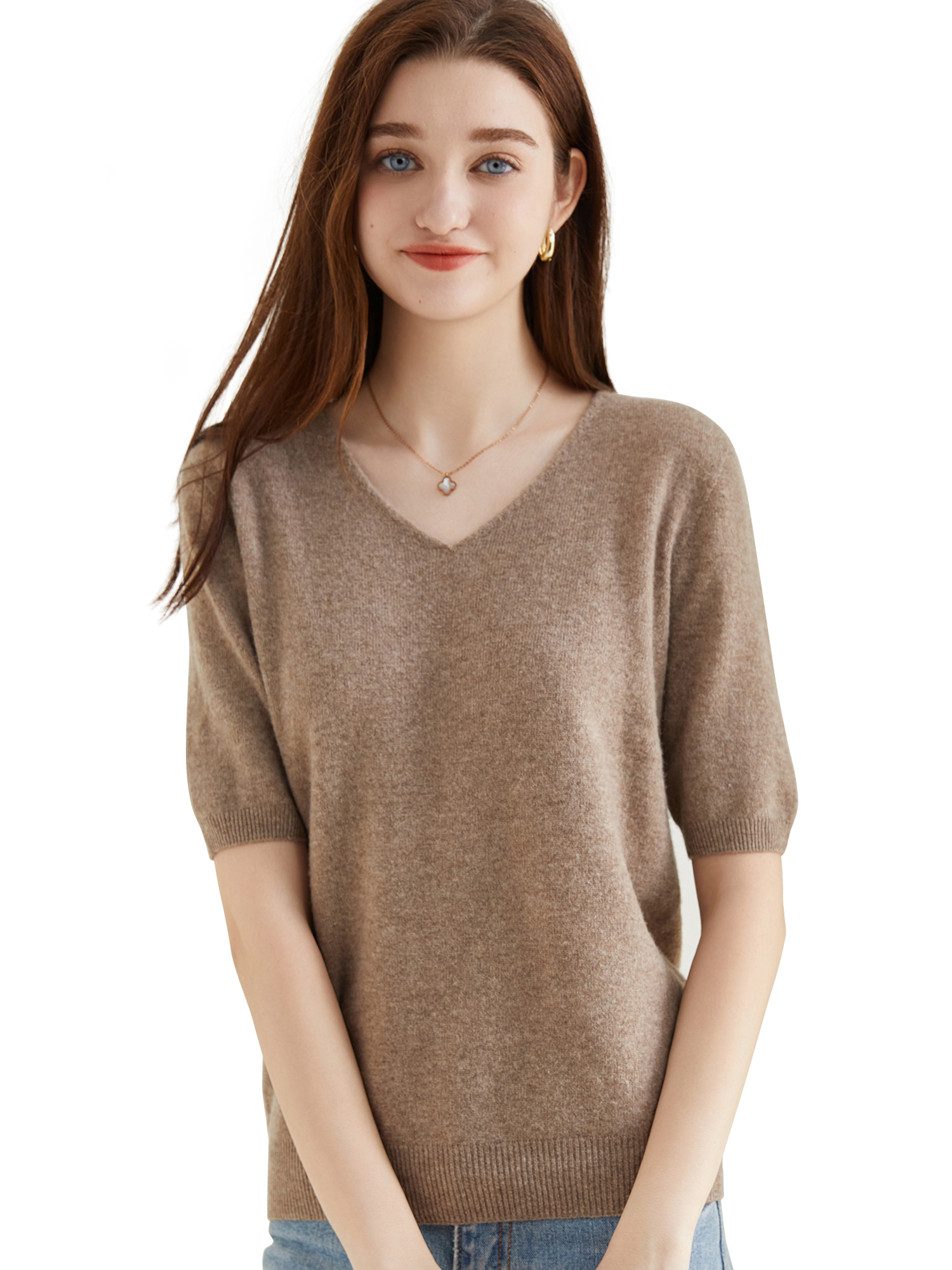 Women's Sweater 100% Merino Wo - Summer Clothing Yarn recensie en prijs