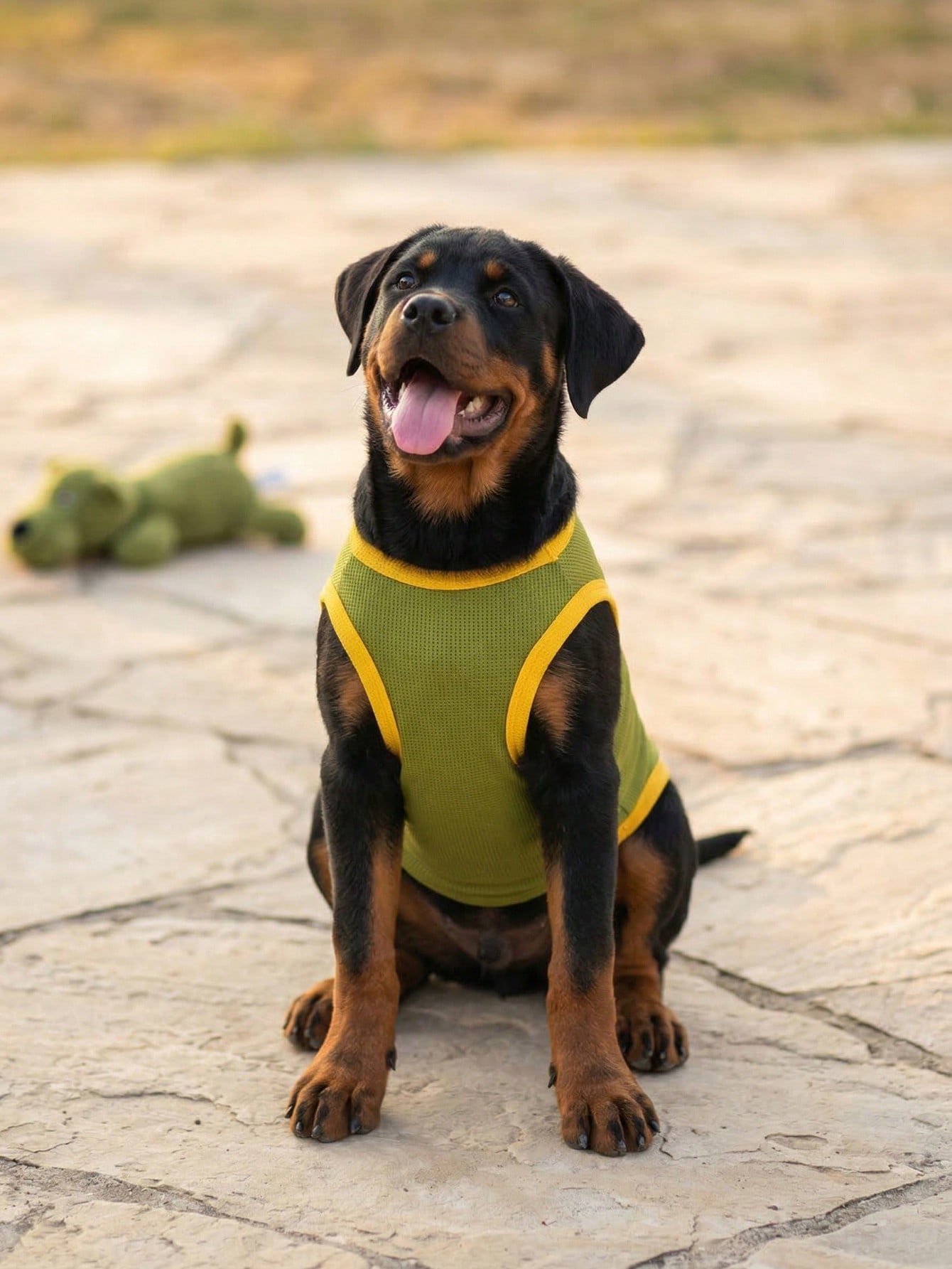 Dog Tank Top, Dog Vest, Soft & - Soft Summer Yellow Clothing recensie en prijs