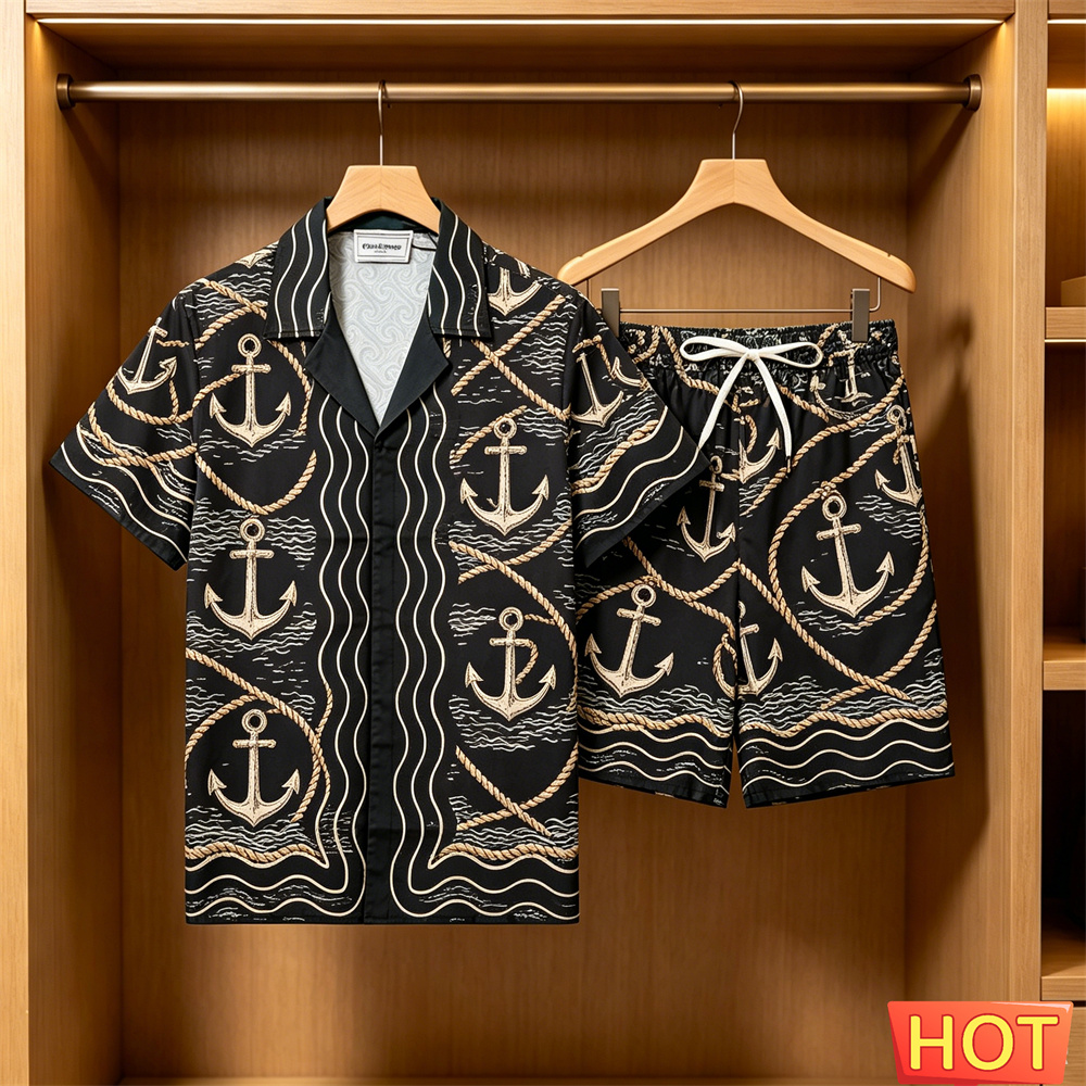 Men's 2 Piece Hawaiian Set Nau - Summer Clothing Sets Men recensie en prijs