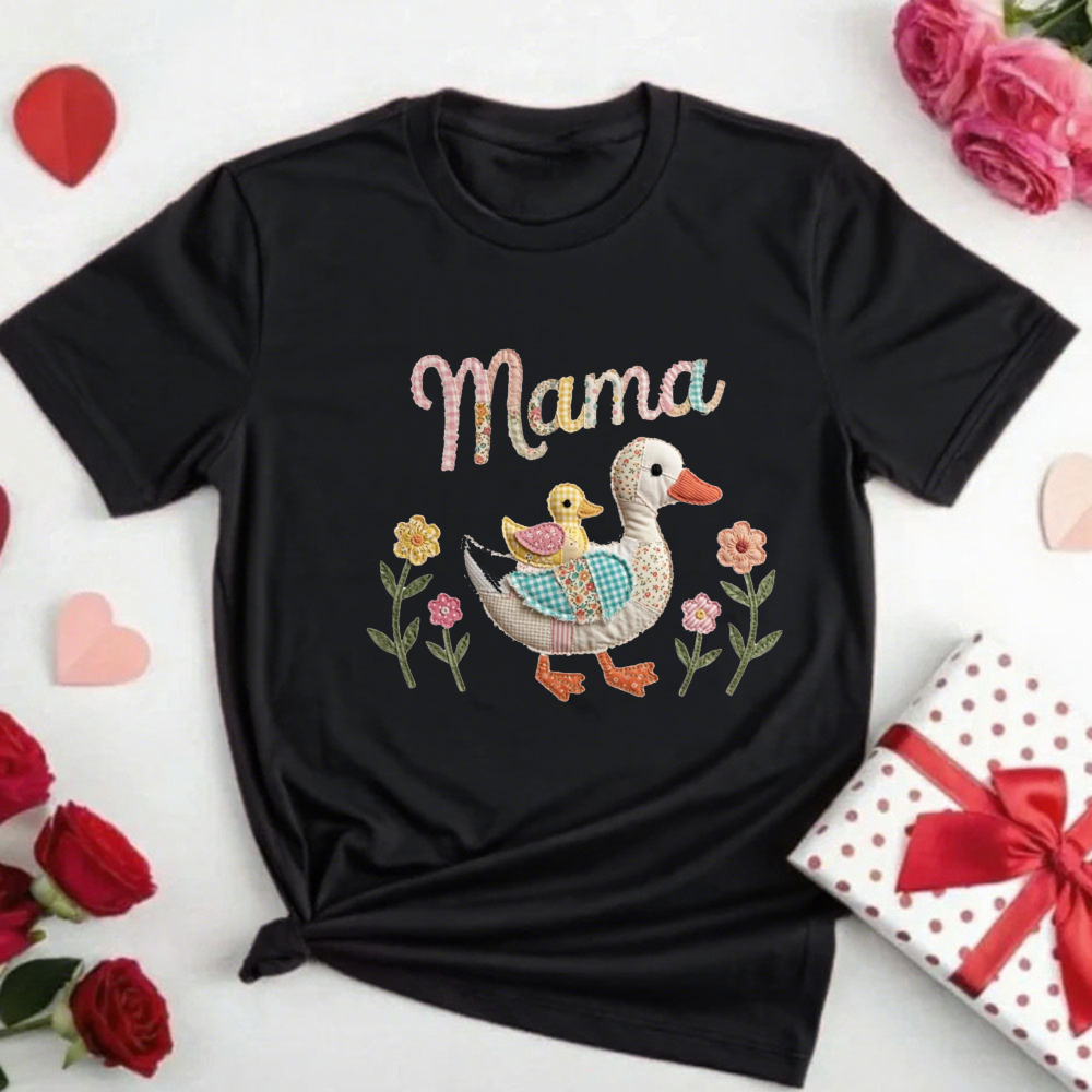 Women Summer Mama Duck Patchwo - Summer Duck Clothing recensie en prijs