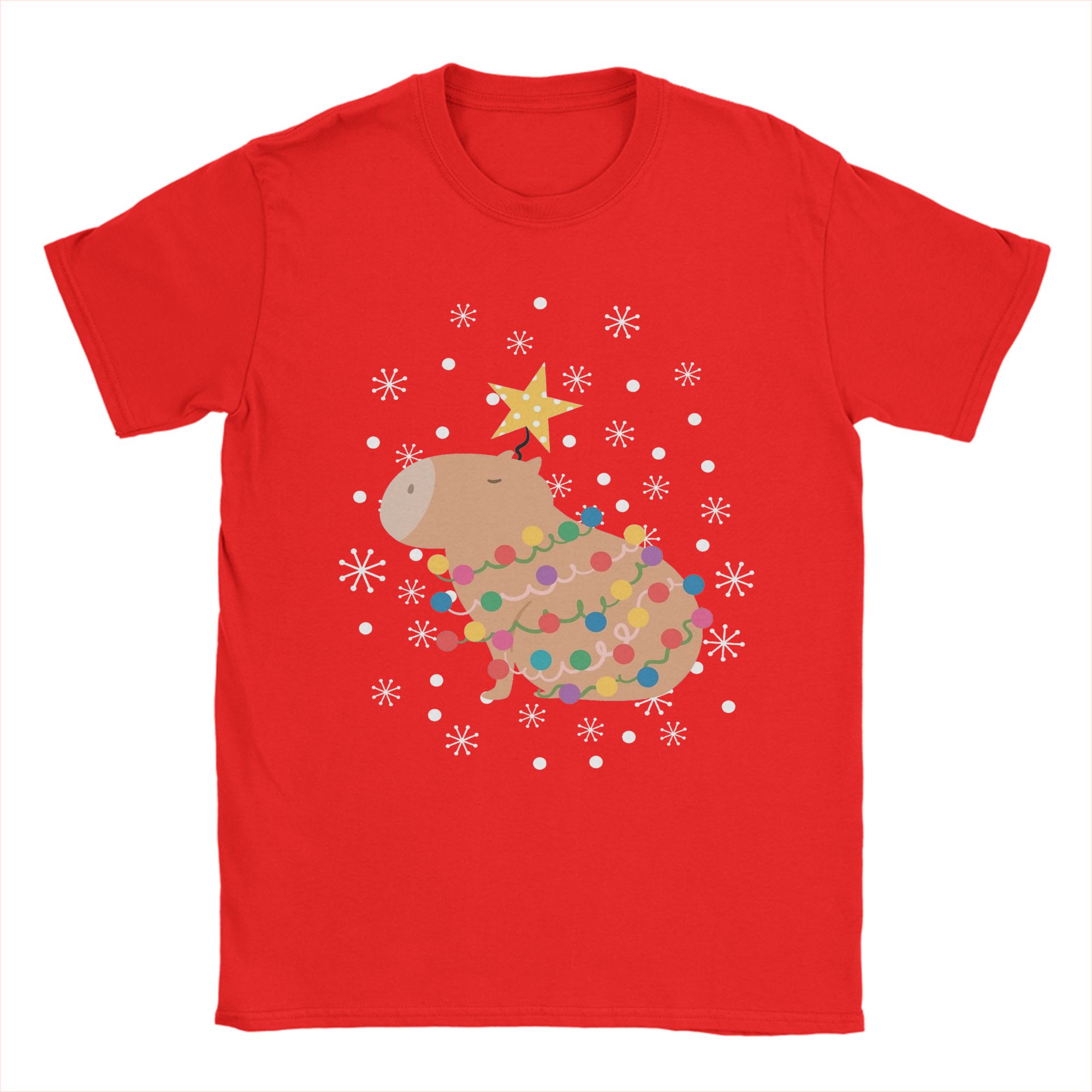 Capybara Christmas Tree  T Shi - Summer Clothing Ideas Men recensie en prijs