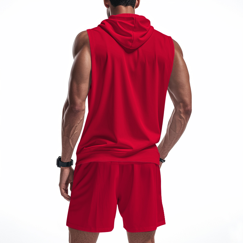Men's Suit Sleeveless Hoodie T - Summer Clothing Sets Men recensie en prijs