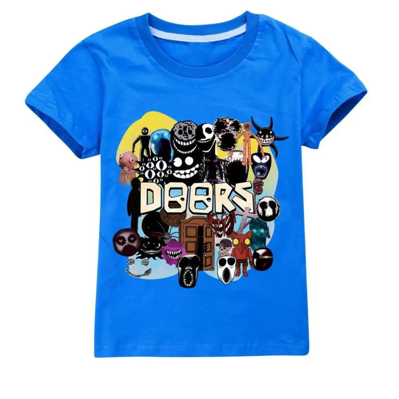 AIAI 2025Game Doors Kids T-shi - Summer Clothing Cartoon recensie en prijs