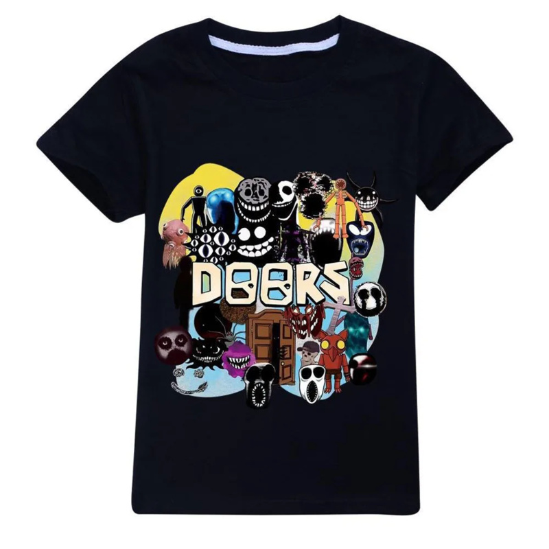 AIAI 2025Game Doors Kids T-shi - Summer Clothing Cartoon recensie en prijs