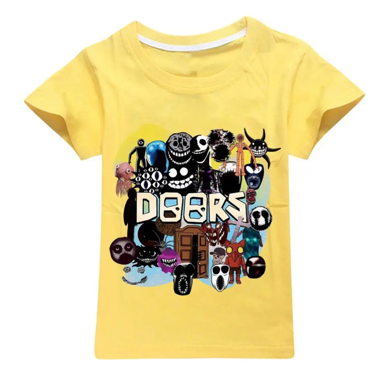 AIAI 2025Game Doors Kids T-shi - Summer Clothing Cartoon recensie en prijs