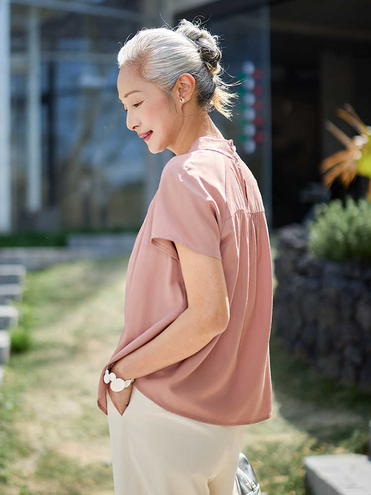 Muzhi Fashionable Short Sleeve - Summer Clothing Over 50 recensie en prijs