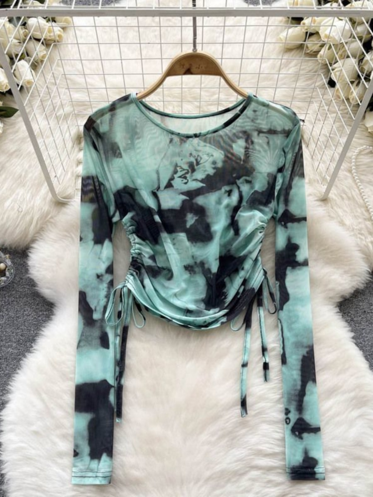 Retro Tie Dye Me Rope round Ne - Summer Clothing Label recensie en prijs