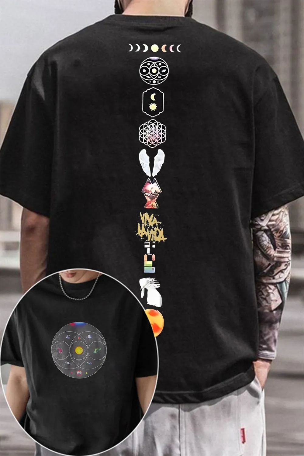 Uk Band Cold-plays TShirt Mens - Summer Clothing Women Uk recensie en prijs