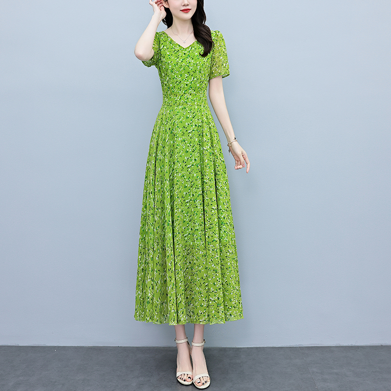 Summer Vacation Short Sleeve B - Sundress Midi Floral recensie en prijs