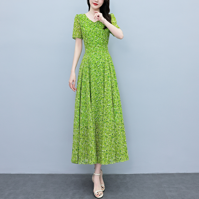 Summer Vacation Short Sleeve B - Sundress Midi Floral recensie en prijs