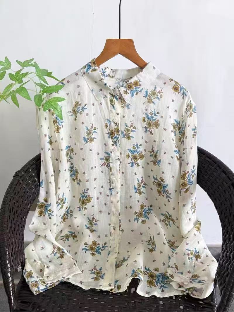 100% Ramie linen shirts and bl - Summer Clothing Brands For Women recensie en prijs