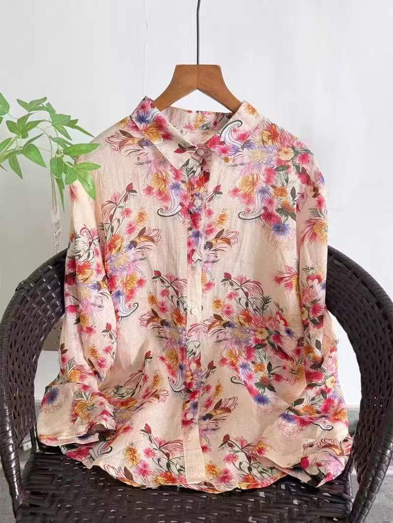 100% Ramie linen shirts and bl - Summer Clothing Brands For Women recensie en prijs