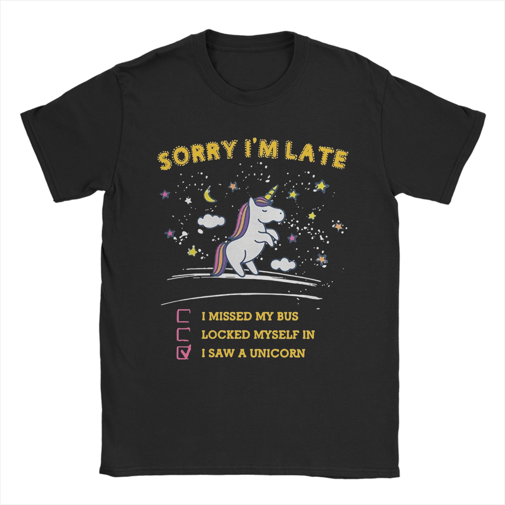 Men Sorry I'm Late I Saw a Uni - Summer Clothing Ideas Men recensie en prijs