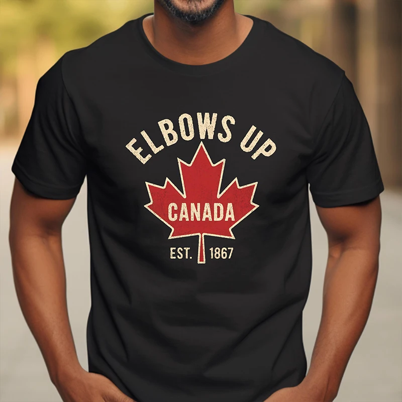 Elbows Up Canada T-shirt  for  - Summer Clothing Women Canada recensie en prijs