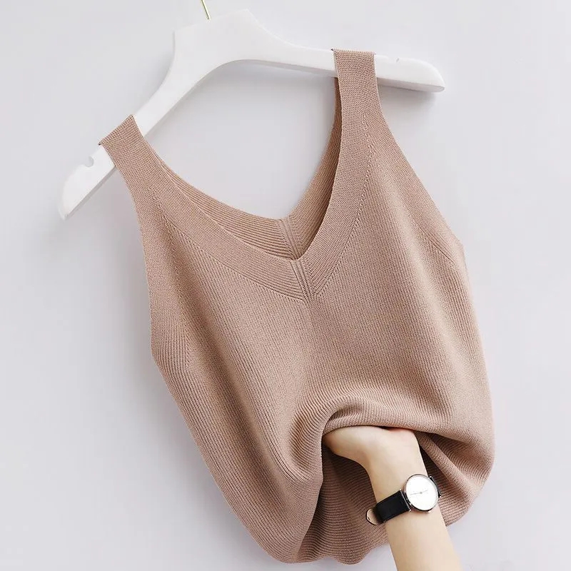 Knitting Vintage Tank Top V-Ne - Summer Zara recensie en prijs
