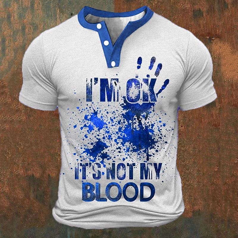Funny 3D Letter Print Men's He - Summer Clothes Fashion recensie en prijs