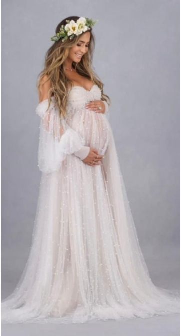 2024New Maternity Photography  - Summer Clothing Yarn recensie en prijs
