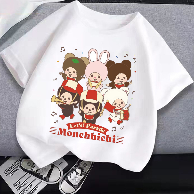 MONCHHICHI Short Sleeve T Shir - Summer Clothing Cartoon recensie en prijs