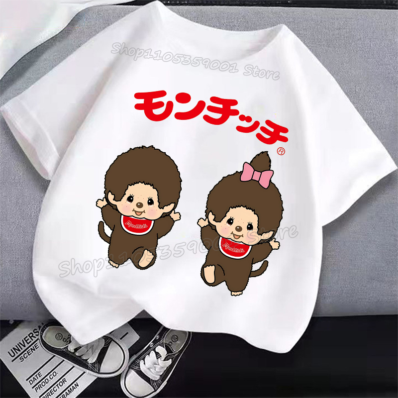 MONCHHICHI Short Sleeve T Shir - Summer Clothing Cartoon recensie en prijs