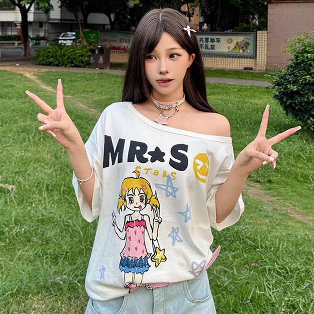 Hotweek Pattern T-shirt Cartoo - Summer Clothing Cartoon recensie en prijs