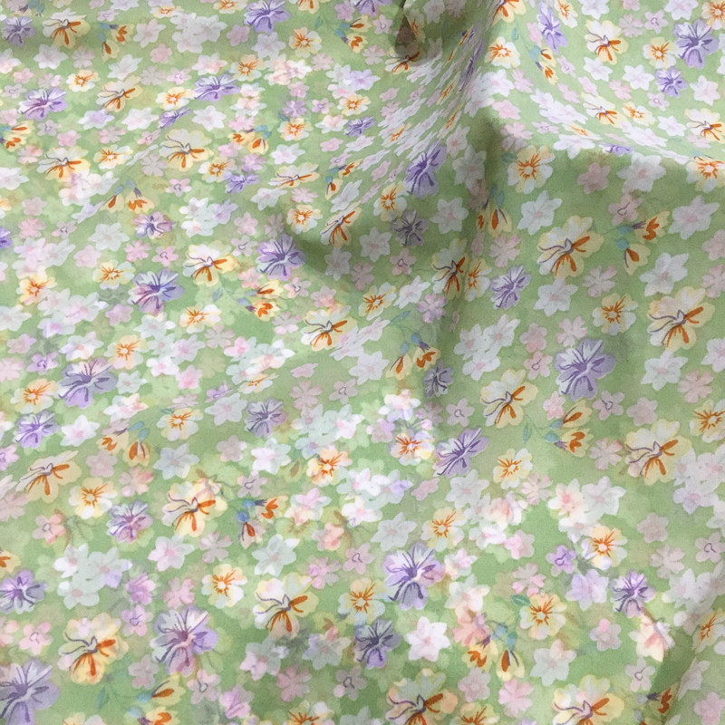 Flower Chiffon Fabric By The M - Soft Summer Yellow Clothing recensie en prijs