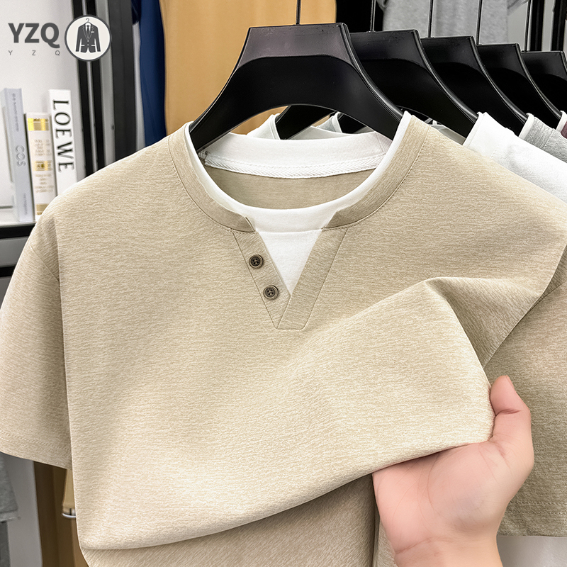 Mens Short Sleeve T Shirt Henl - Summer Clothing For Young Men recensie en prijs