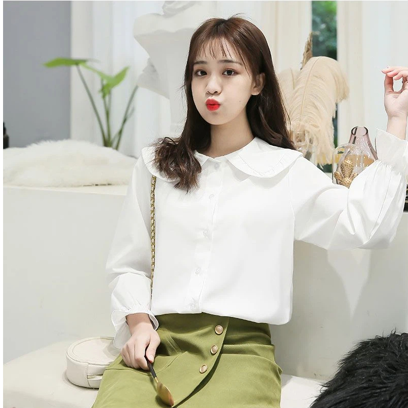Spring Autumn New Doll Neck Bl - Summer Youth Clothing recensie en prijs