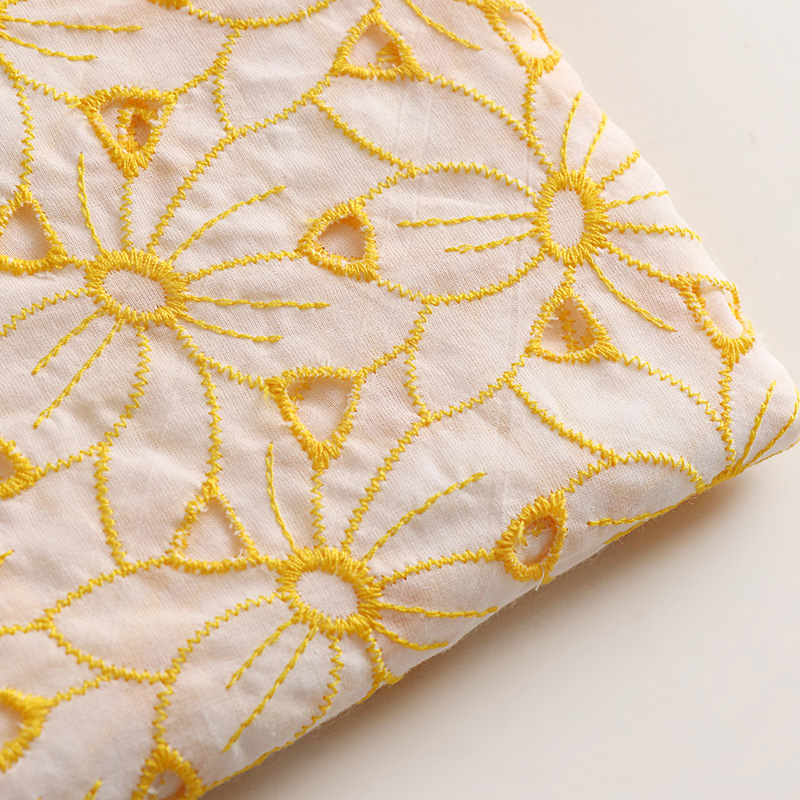 High quality cotton tecido Yel - Soft Summer Yellow Clothing recensie en prijs