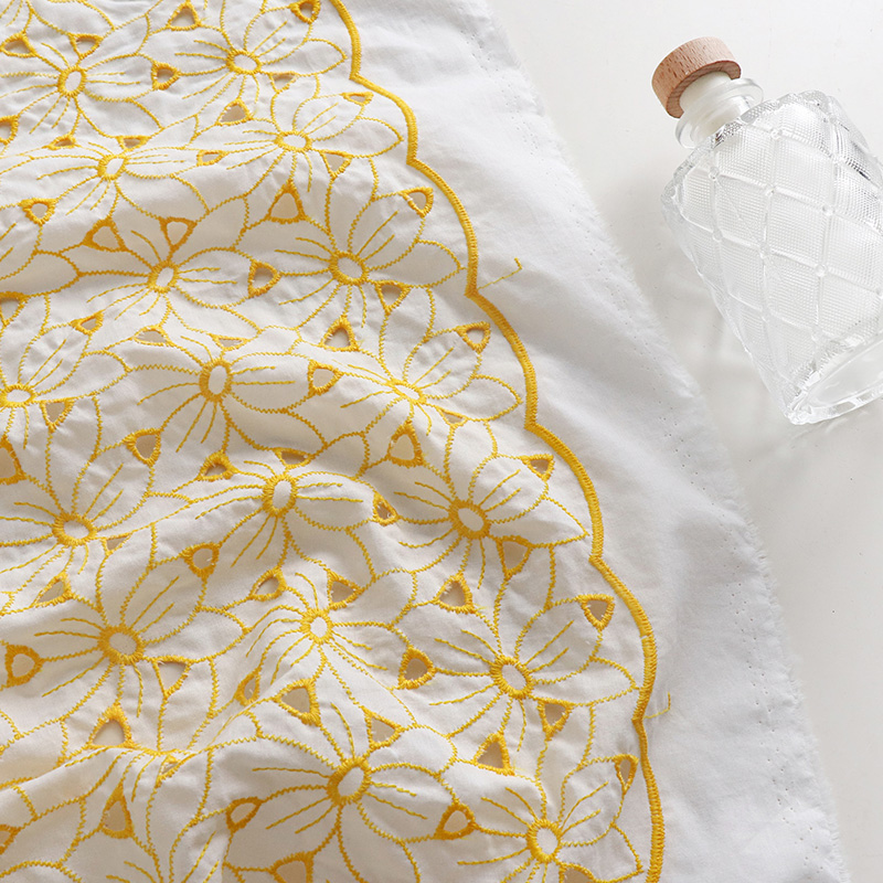 High quality cotton tecido Yel - Soft Summer Yellow Clothing recensie en prijs